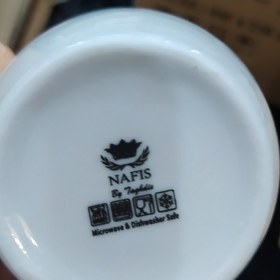 تصویر ماگ چینی نفیس طرح های زیبا و فانتزی مناسب نوشیدنیهای سرد و گرم قطر 8سانتیمتر ارتفاع 10سانتیمتر جنس چینی 