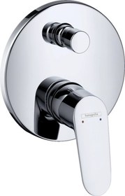 تصویر شیر حمام توکار هانسگروهه hansgrohe مدل Focus کد 31945000 - ب Hansgrohe Focus Single lever bath mixer for concealed installation