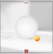 تصویر چراغ طرح هالوژن آلتون رای 5 وات بک لایت مدل آرتا - سفید Alton Ray Downlight Panel 5w 7.5Cm deniz rechargeable