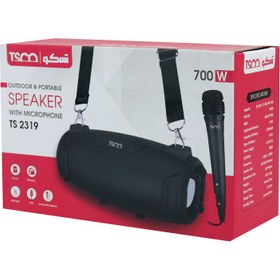 تصویر اسپیکر بلوتوثی و قابل حمل تسکو مدل TS 2319 ا TSCO TS 2319 Wireless Speaker TSCO TS 2319 Wireless Speaker