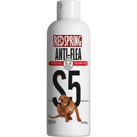 تصویر شامپو اسپشيال ضد كك و كنه مخصوص سگ رد اسپرینگ 300 ميلي ليتر red spring Anti fifa and tick shampoo for dog