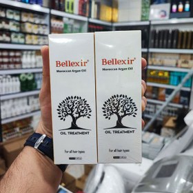 تصویر روغن آرگان خالص طبیعی بلکسیر حجم 100میلی لیتر Bellexir