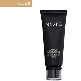 تصویر کرم پودر تیوپی لومینوس آبرسان نوت 35 میلی لیتر note luminous moisturizing foundation 35 ml