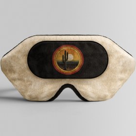 تصویر طرح کاکتوس Coral139 برای چشم بند کورال Cactus Design for Coral Sleep Mask