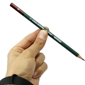 تصویر مداد طراحی آریا Arya Artist 3502 3B بسته 12 عددی Arya Artist 3502 3B Black Drawing Pencil Pack Of 12