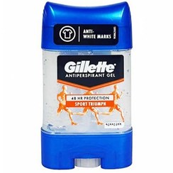 تصویر مام ژله ای مردانه ژیلت مدل اسپرت تریومف حجم 70 میل Antiperspirant Gel Gillette Model Sport Triumoh