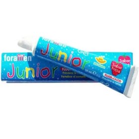 تصویر خمیر دندان ژله ای کودک فورامن اسپانیا Foramen Junior Toothpaste طعم توت فرنگی 50 میل 