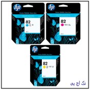 تصویر سری کارتریج جوهری پلاتر82 رنگی Hp 