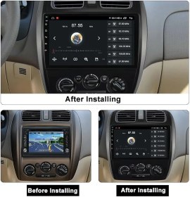 تصویر قاب مانیتور مزدا ۳۲۳ 