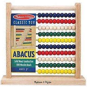 تصویر کیت چرتکه برند melissa u0026 doug Abacus Kit
