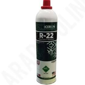 تصویر گاز R22 برند Iceron (820 گرم) Iceron R22 Gas (820 g)