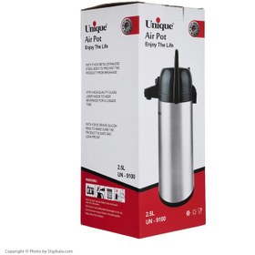 تصویر فلاسک یونیک مدل 9100 ظرفیت 2.5 لیتر Unique 9100 Flask 2.5 Litre