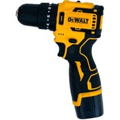 تصویر دریل شارژی پیچ گوشتی شارژی 24 ولت براشلس چکشی طرح دیوالت مدل 24V 