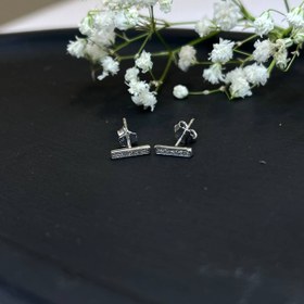 تصویر گوشواره خطی 