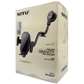 تصویر هولدر داشبوردی گیره ای Nitu NT-NH27 Mobile Phone Holder Nitu NT-NH27