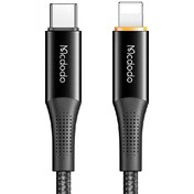 تصویر کابل تبدیل USB-C به لایتنینگ مک دودو مدل CA_996 طول 1.2 متر ا MCDODO CA-996 USB-C To Lightning Cable 120cm MCDODO CA-996 USB-C To Lightning Cable 120cm