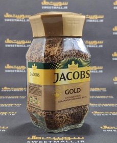 تصویر قهوه فوری گلد جاکوبز 95 گرم JACOBS ا JACOBS gold instant coffee 95 g JACOBS gold instant coffee 95 g