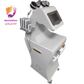 تصویر دستگاه لاغری آراف کویتیشن 6 کاره تروی Cavitation RF machine 