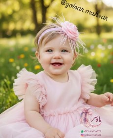 تصویر هدبند ماه‌گل - رنگ شیری 