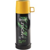 تصویر فلاسک نیم لیتری اسپرت تاپکو لیوان دار 