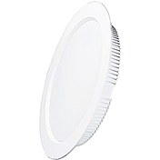 تصویر پنل سقفی دیپ گرد AC ماژول 32 وات آفتابی ای دی سی circular AC module deep ceiling panel 32 W Warm white EDC