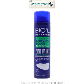 تصویر فوم اصلاح خنک کننده آقایان بیول 200 میلی لیتر Biol Cooling Comfort Shaving Foam For Men 200 ml