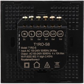 تصویر کلید دو پل هوشمند Royal 