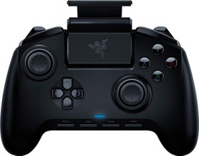 تصویر Razer Raiju Mobile: چیدمان دکمه‌های چند منظوره ارگونومیک - حالت ماشه مو - پایه تلفن قابل تنظیم - کنترلر بازی موبایل برای اندروید، گوشی خود را به یک کنسول بازی تبدیل کنید - مشکی - ارسال 20 روز کاری Razer Raiju Mobile: Ergonomic Multi-Function Button Layout - Hair Trigger Mode - Adjustable Phone Mount - Mobile Gaming Controller for Android, Turn Your Phone into a Gaming Console - Black