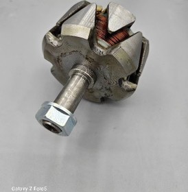 تصویر آرمیچر دینام پیکان مدل لوکاس با مهره - مجد LUCAS alternator armature 14v 65A