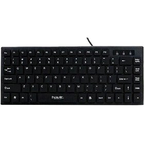 تصویر کیبورد سیم دار مینی Havit HV-KB329 Havit HV-KB329