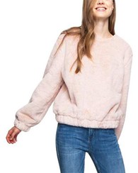 تصویر پلیور زنانه پشمی صورتی مات Tally Weijl 