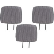 تصویر پشت سری صندلی عقب پژو 207 طرح ناتیس مجموعه سه عددی کد 2027 