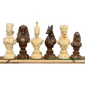 تصویر مهره شطرنج چوبی طرح مومیایی کد 10280 