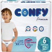 تصویر پوشک کانفی ترک سایز 6 بسته 28 عددی ا Confy diaper Size 6 Pack Of 28 Confy diaper Size 6 Pack Of 28