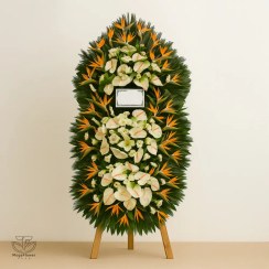 تصویر تاج گل سه طبقه کد 3259 