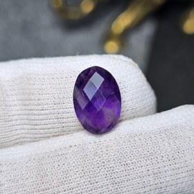 تصویر نگین سنگ آمیتیست معدنی کد 36485 