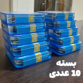 تصویر کابل شارژ TYPE-C به TYPE-C بیاند چرمی مدل BCC-541 LT طول 1 متر بسته 10 عددی 