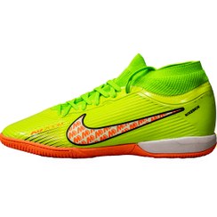 تصویر کفش استوک فوتبال جورابی پسرانه نایک مدل Mercurial - 39 Stock soccer shoes for boys, Nike Mercurial model