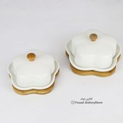 تصویر کره خوری طرح گل سایز کوچک 