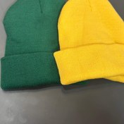 تصویر کلاه بافت رنگی ساده زنانه ومردانه/دخترانه وپسرانه کد۱۶۲ 162