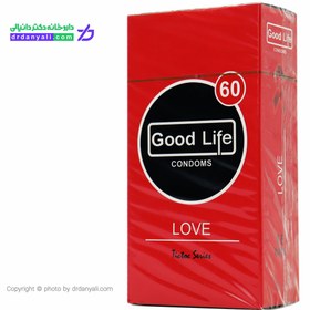 تصویر کاندوم گودلایف مدل Love Good Life Love Condoms