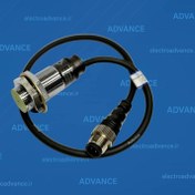 تصویر سنسور القایی مدل PRW18-5DN (حساس به فلز) قطر 18 آتونیکس کره 