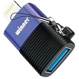 تصویر تبدیل OTG آیفون USB3.0 اورجینال وینر W006 (یک سال گارانتی) 