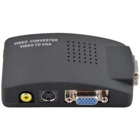 تصویر تبدیل کی نت K-net AV & S-Video to VGA 