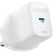 تصویر شارژر دیواری انکر مدل A2643 توان ۴۵ وات 