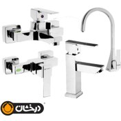 تصویر شیرآلات درخشان مدل سوپر فلت 