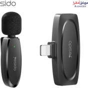 تصویر میکروفون یقه ای بی سیم Yesido KR12 Lightning Yesido KR12 Lightning Wireless Microphone