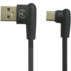 تصویر کابل تبدیل USB به USB-C یوشیتا مدل yc-04 طول 1 متر 