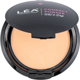 تصویر پنکک فشرده بادوام وزن 15 گرم لئا 402 Lea Compact Powder 15 g