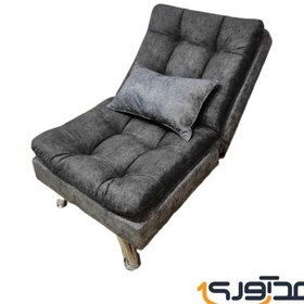 تصویر مبل تختخواب شو 1 نفره دو حالته مدل ایپک Sofa bed for 1 person with two modes,